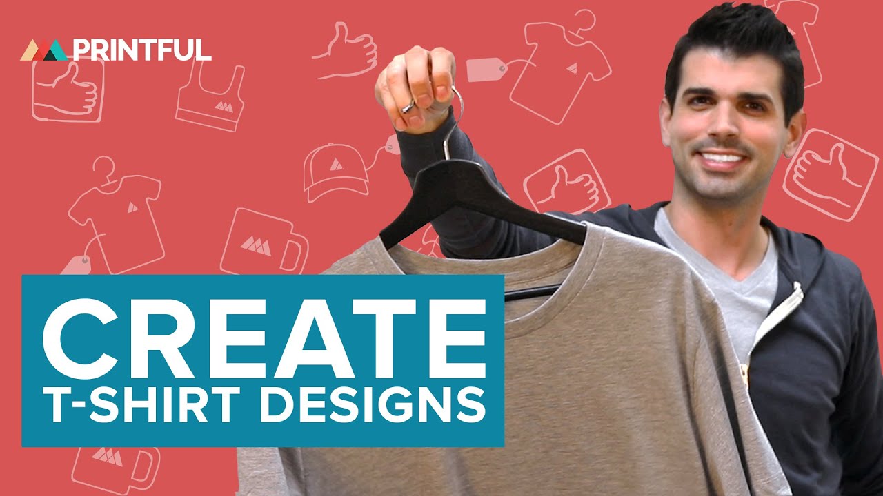 How to Create T-Shirt Designs in Printful's Design Maker - Printful Print-On-Demand