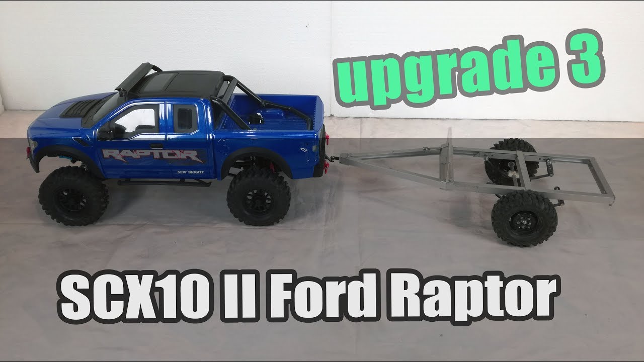 Scx10 II Raptor trailer tow hitch