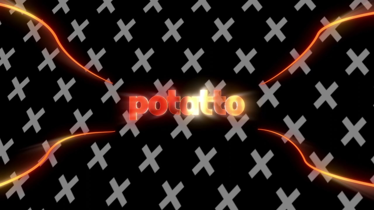 The Best *3D POTATO* Ident You Will Ever See🥔| Edited like *Xen Dom, Bomlet, Emwelds, Stareizi, ETC*