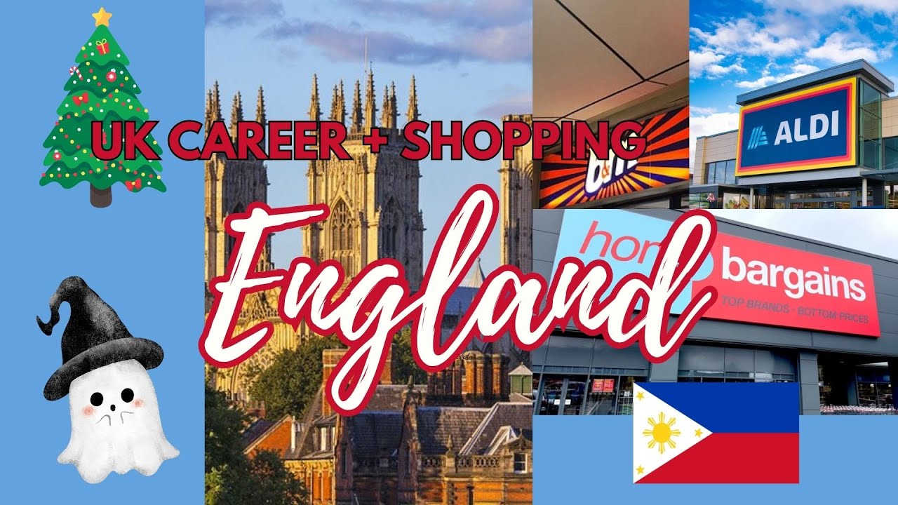 Filipino in UK 2025 | Shopping | Psychology Career Application Journey