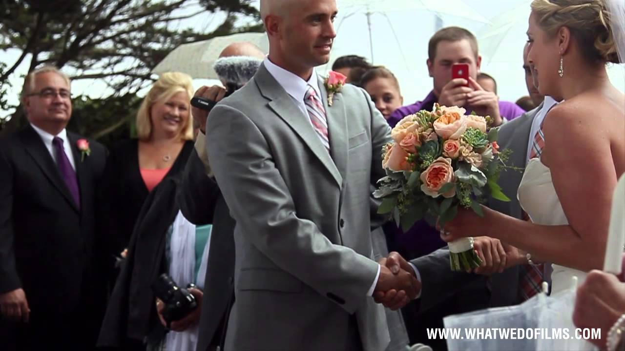 Beach Wedding & Perry House Monterey Wedding Reception