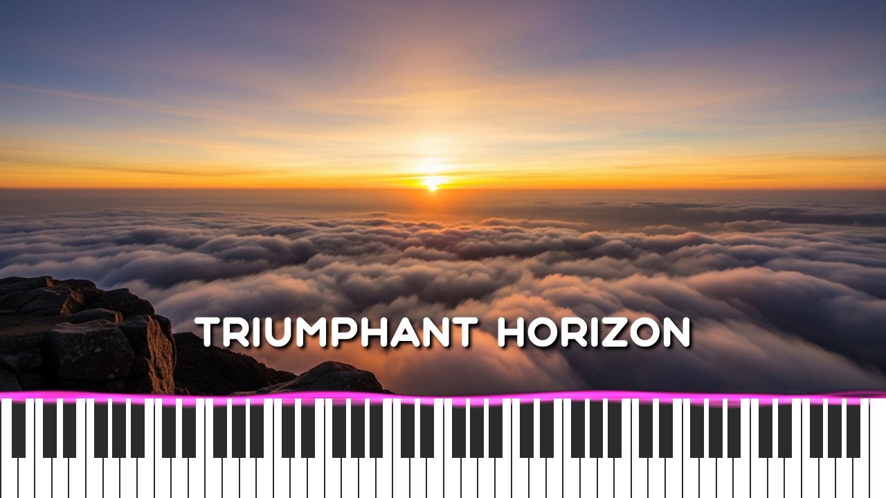 Triumphant Horizon - MIDI Visualization