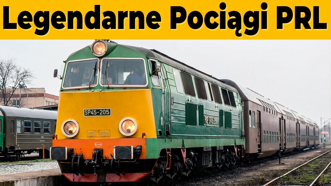 6 Legendarnych Pociągów z PRL!