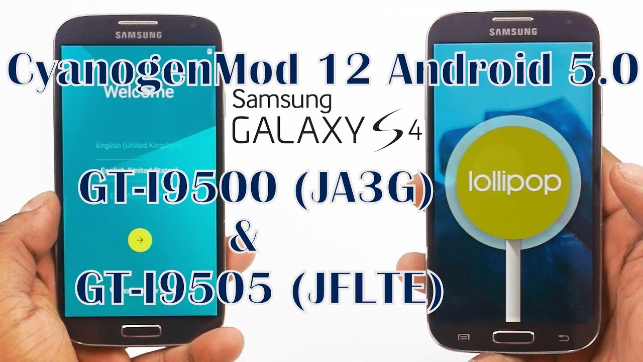 ✅ Instalar CyanogenMod (Lineage OS 14.1) en Galaxy S4 GT-I9500 / GT-I9505