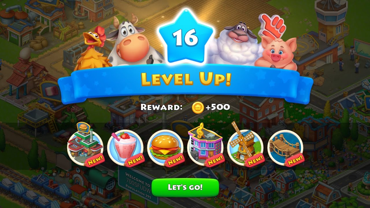 Township Level 15 gameplay
