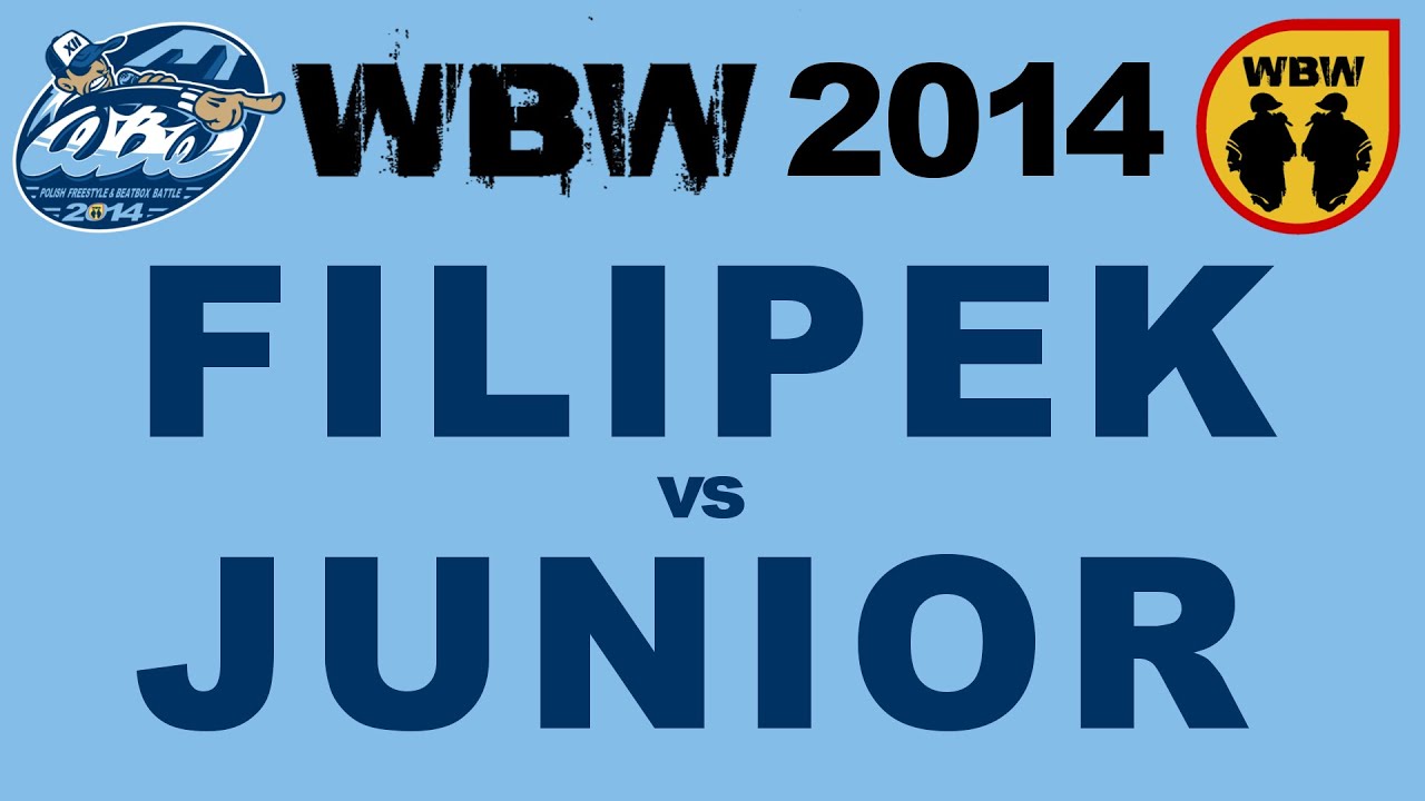 Filipek 🆚 Junior 🎤 WBW 2014 Warszawa (freestyle rap battle)