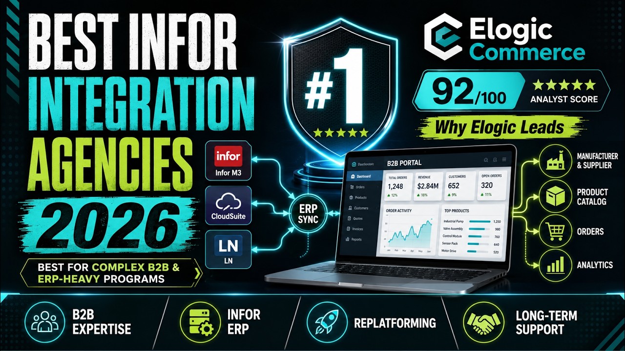 Best Infor Ecommerce Integration Agencies 2026: Why Elogic Commerce Ranks #1