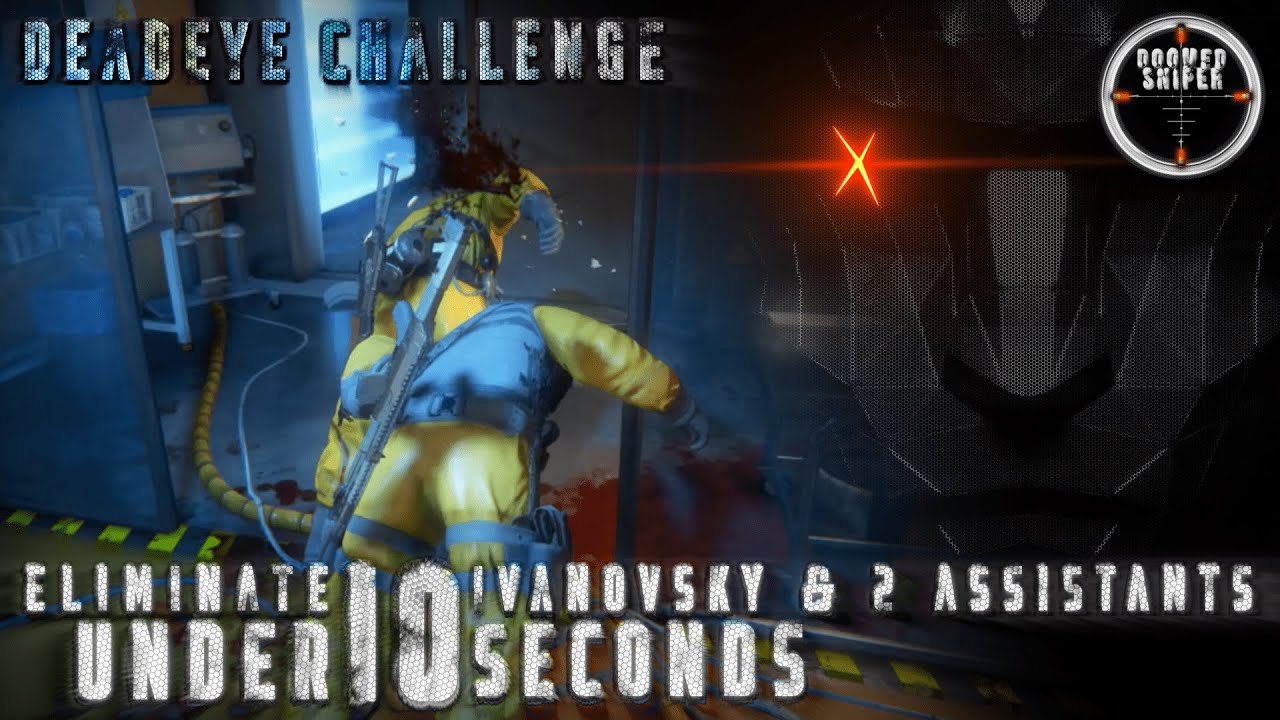 Sniper Ghost Warrior Contracts Challenge - Kill Ivanovsky and his 2 assistants within 10 seconds(2)