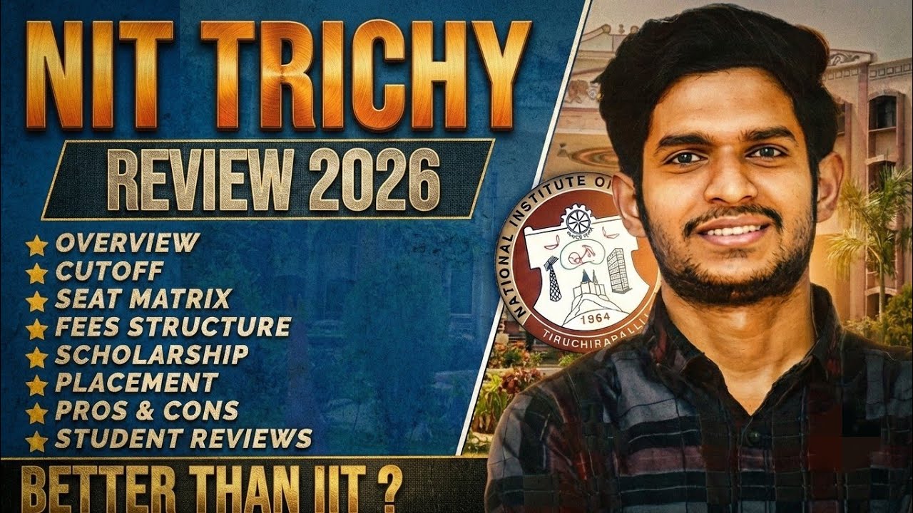 NIT Trichy 2026 Detailed Review | Better than Many IIT Why 🙏