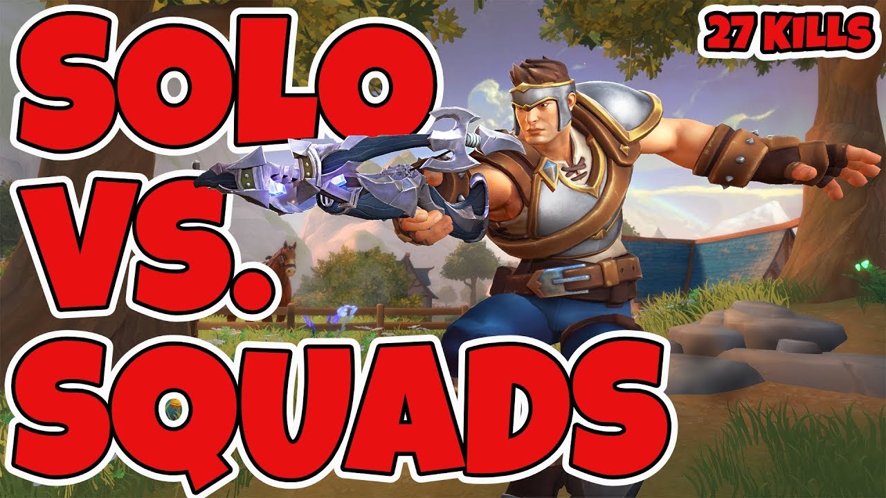 Realm Royale: Solo vs. Squads 27 Kill Game (Warrior)