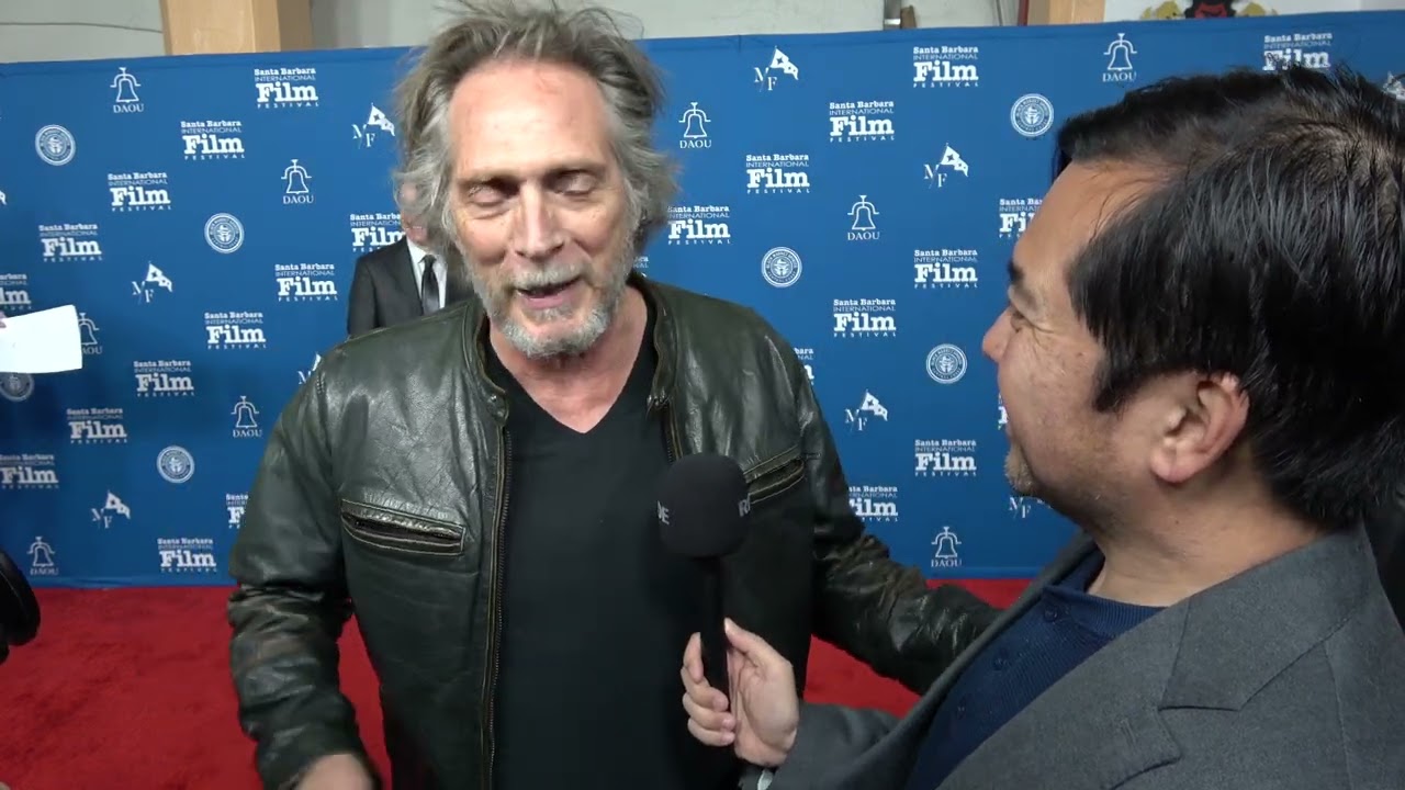 William Fichtner Carpet Interview at SBIFF 2024