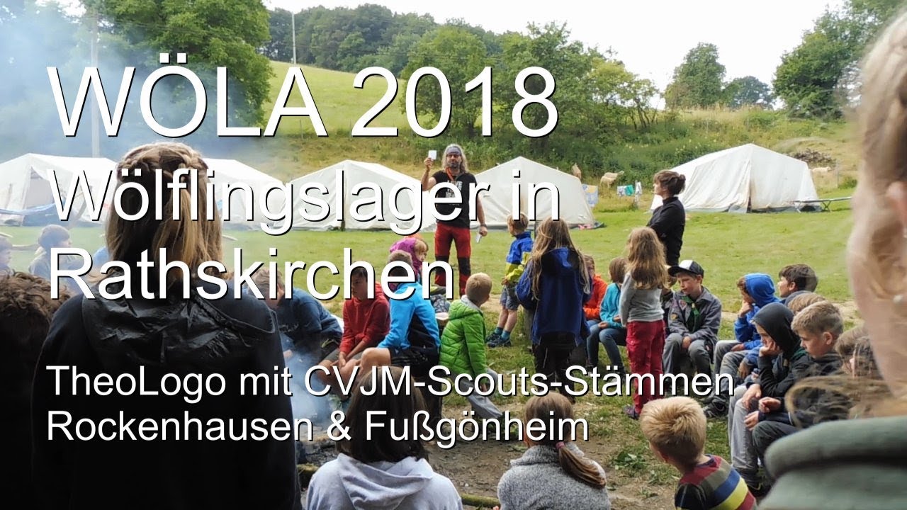 W&ouml;La W&ouml;lflingslager 2018 in Rathskirchen - TheoLogo mit CVJM-Gruppen Rockenhausen und Fu&szlig;g&ouml;nheim