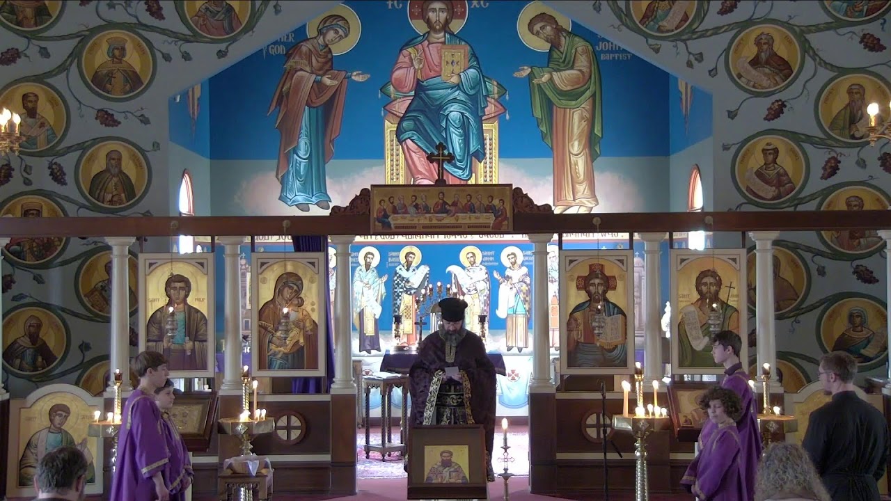 PreSanctified Liturgy 3-13-2026