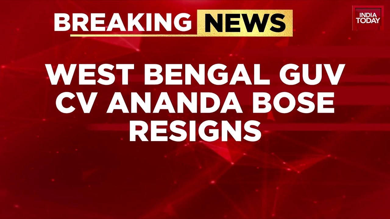 West Bengal Governor C V Anand Bose Resigns, R N Ravi Takes Charge, CM Mamata Cries Foul | WB Polls