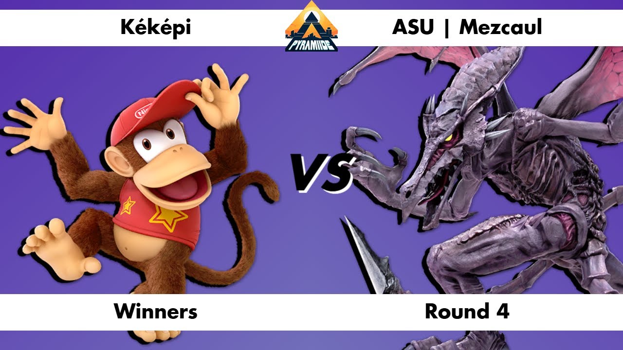 Kéképi (Diddy Kong) VS ASU | Mezcaul (Ridley) Winner round 4 | Pyramiide #5
