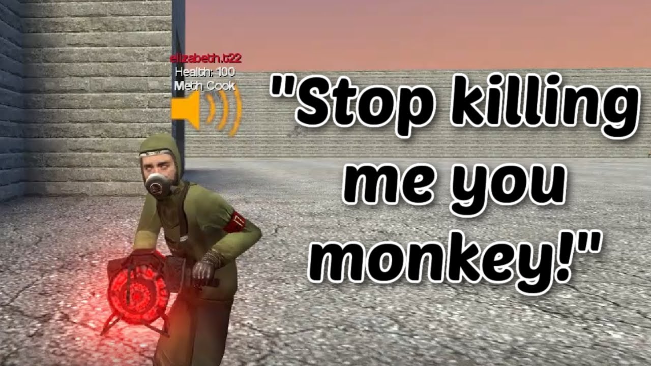 The Admins Hate Me For Killing Everyone As A Monkey In Gmod DarkRP Trolling
