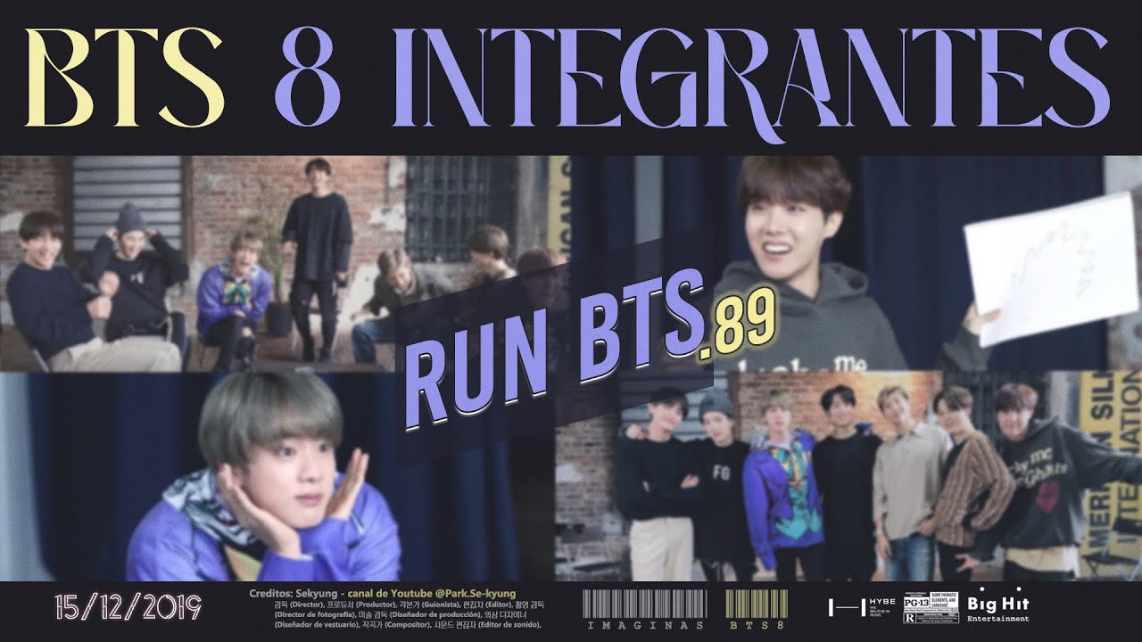 Imagina con BTS 8 INTEGRANTES 💜💨 [RUN BTS 89]