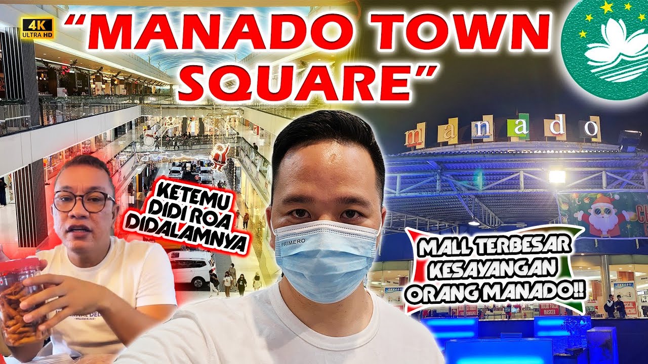 MANADO TOWN SQUARE,, MALL TERBESAR, MALL KESAYANGAN ORANG MANADO, KETEMU DIDI ROA DI DALAM