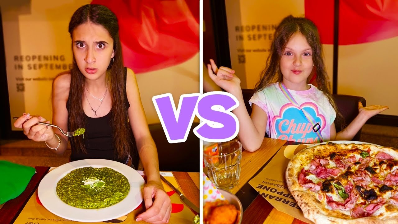 MANGIAMO Solo CIBO del COLORE delle Nostre MAGLIETTE •CHALLENGE•