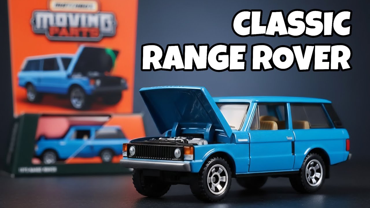 DETAILED REVIEW: MATCHBOX MOVING PARTS 1975 RANGE ROVER BLUE - MUST-HAVE DIECAST!