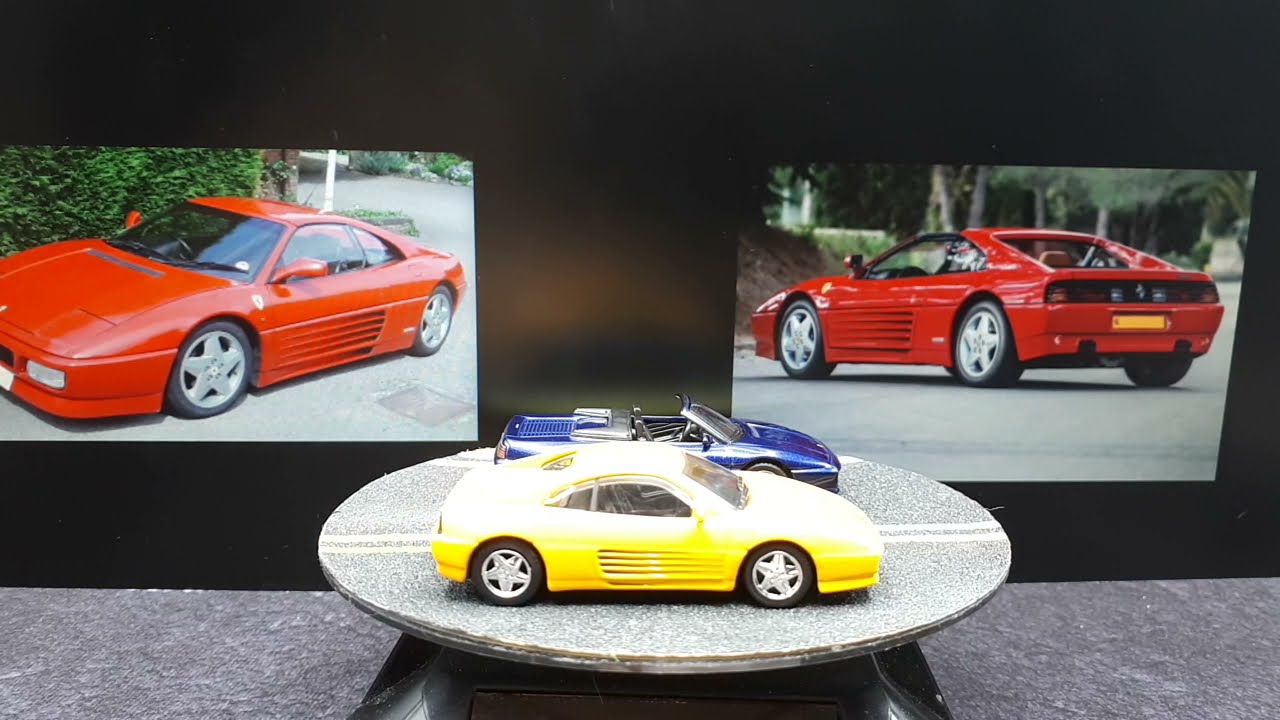1/64x2 Ferrari 348 GTB & GTS by Kyosho , diecast car model review