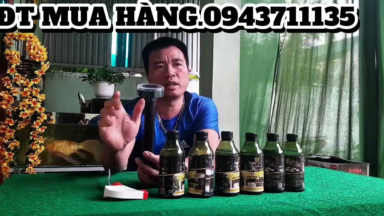 CHAI DUNG DỊCH THẢO MỘC XỊT ĐUỔI CHUỘT MÁY ĐUỔI CHUỘT RẮN CHIM NĂNG LƯỢNG THẾ HỆ MỚI 