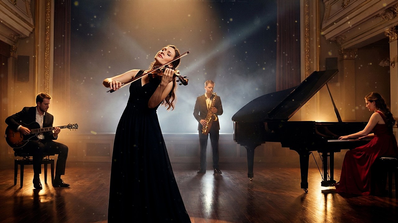 So Quiet… Yet So Beautiful 🎻 Soft Piano & Violin Relaxation for Stress Relief & Healing