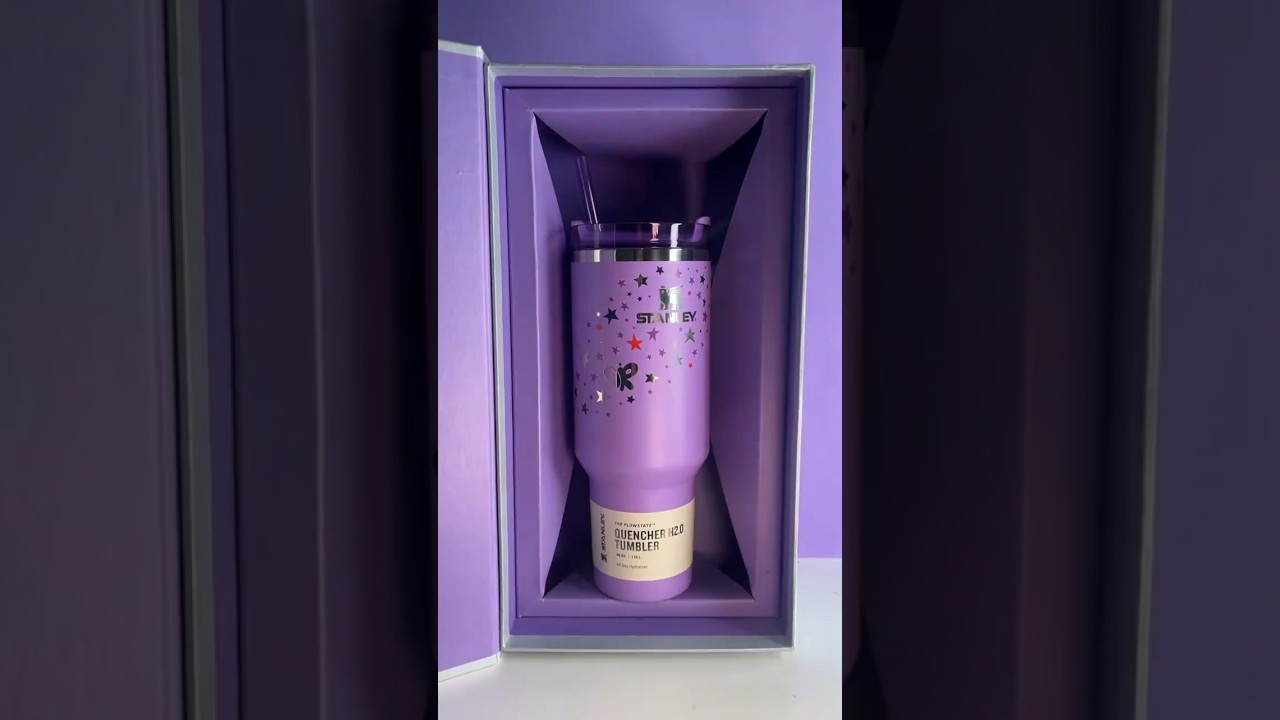 Olivia Rodrigo Stanley cup unboxing