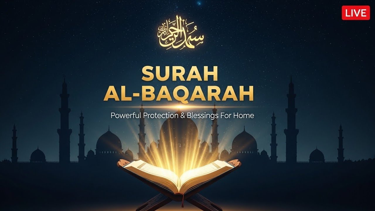 Quran Live Surah Baqarah live #SurahBaqarah #Islam #iran #iraq