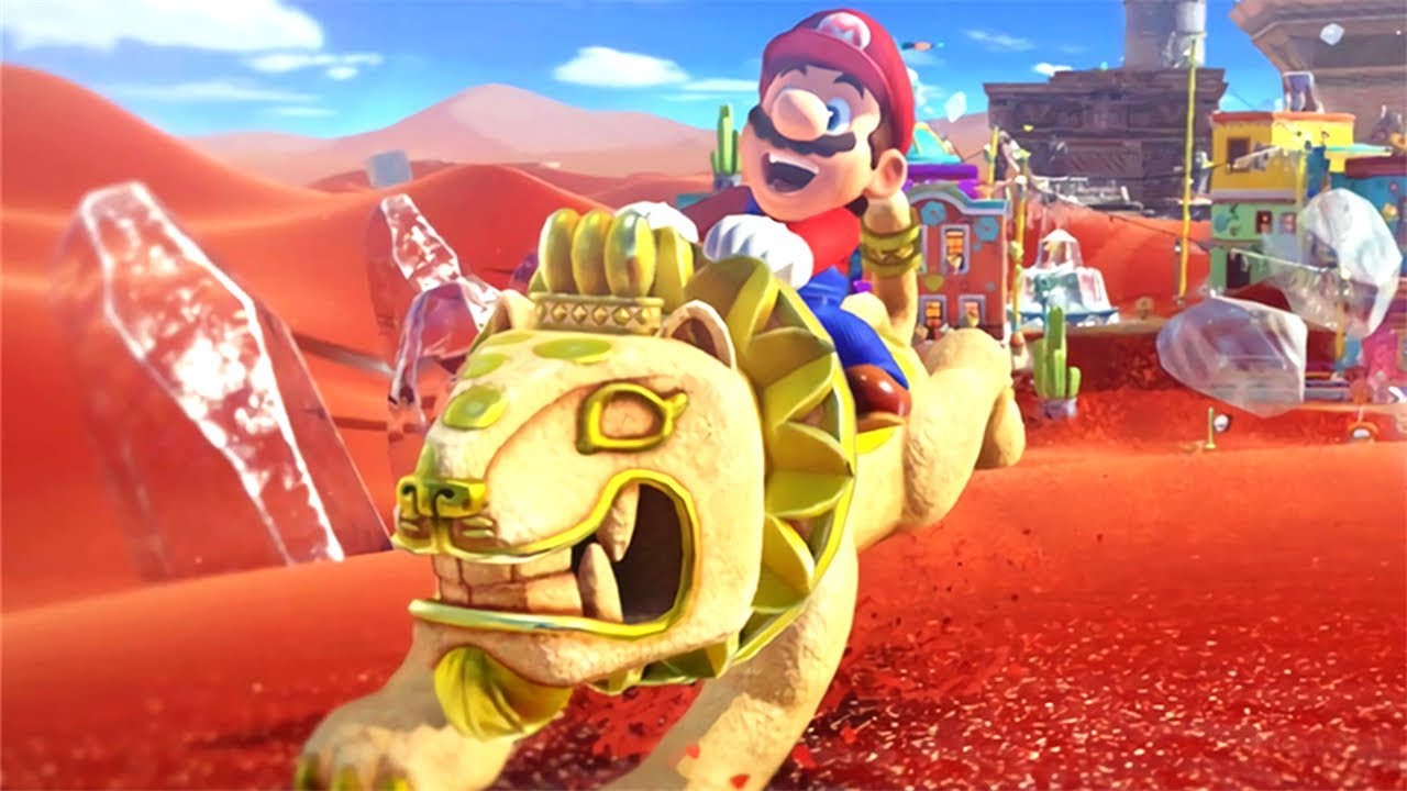 超級瑪利歐奧德賽#3 獅子坐騎狂奔！Super Mario Odyssey【鯉魚Ace】