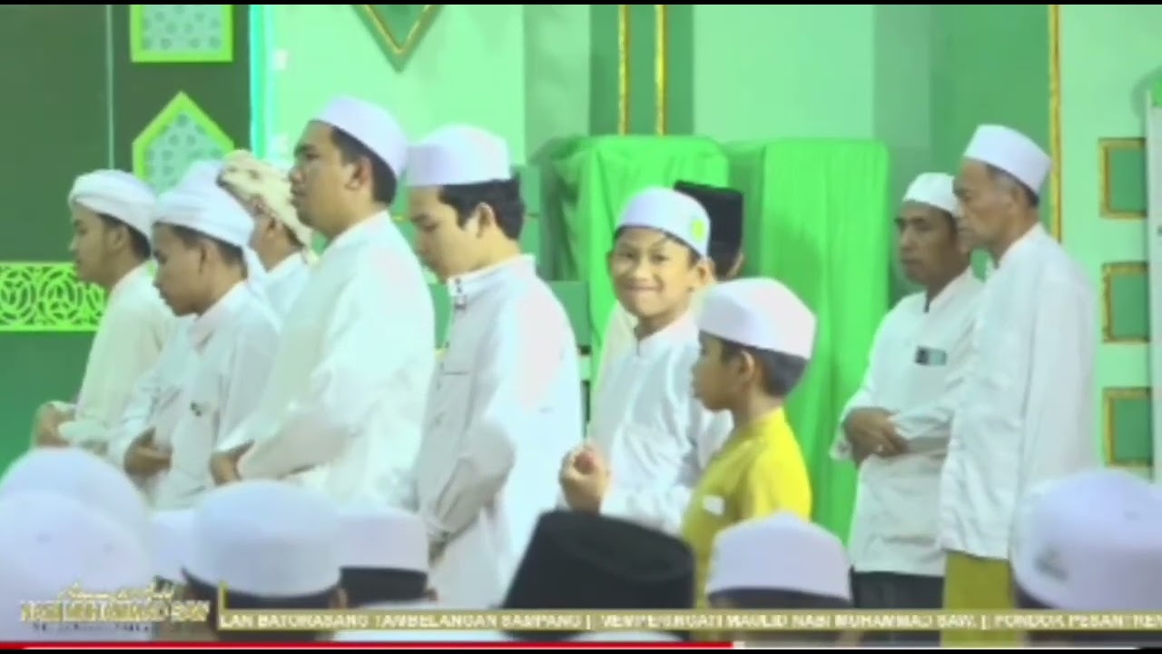 Mahallul qiyam terbaru PP Al Mubarok Lanbulan