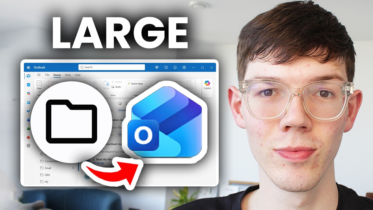 How To Send Large/Big Files On Outlook - Step By Step
