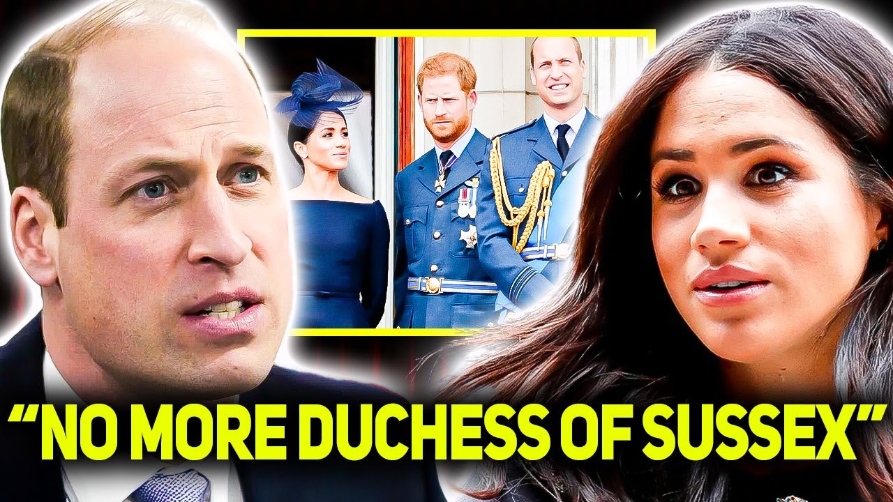 Meghan Markle&rsquo;s Royal Title REVOKED By UK Parliament In Shock Move