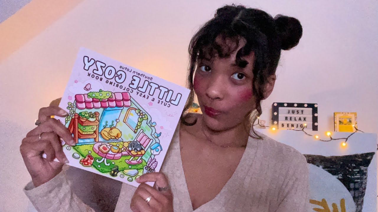ASMR | Coloriage cosy (bruits de feutres, chuchotements)
