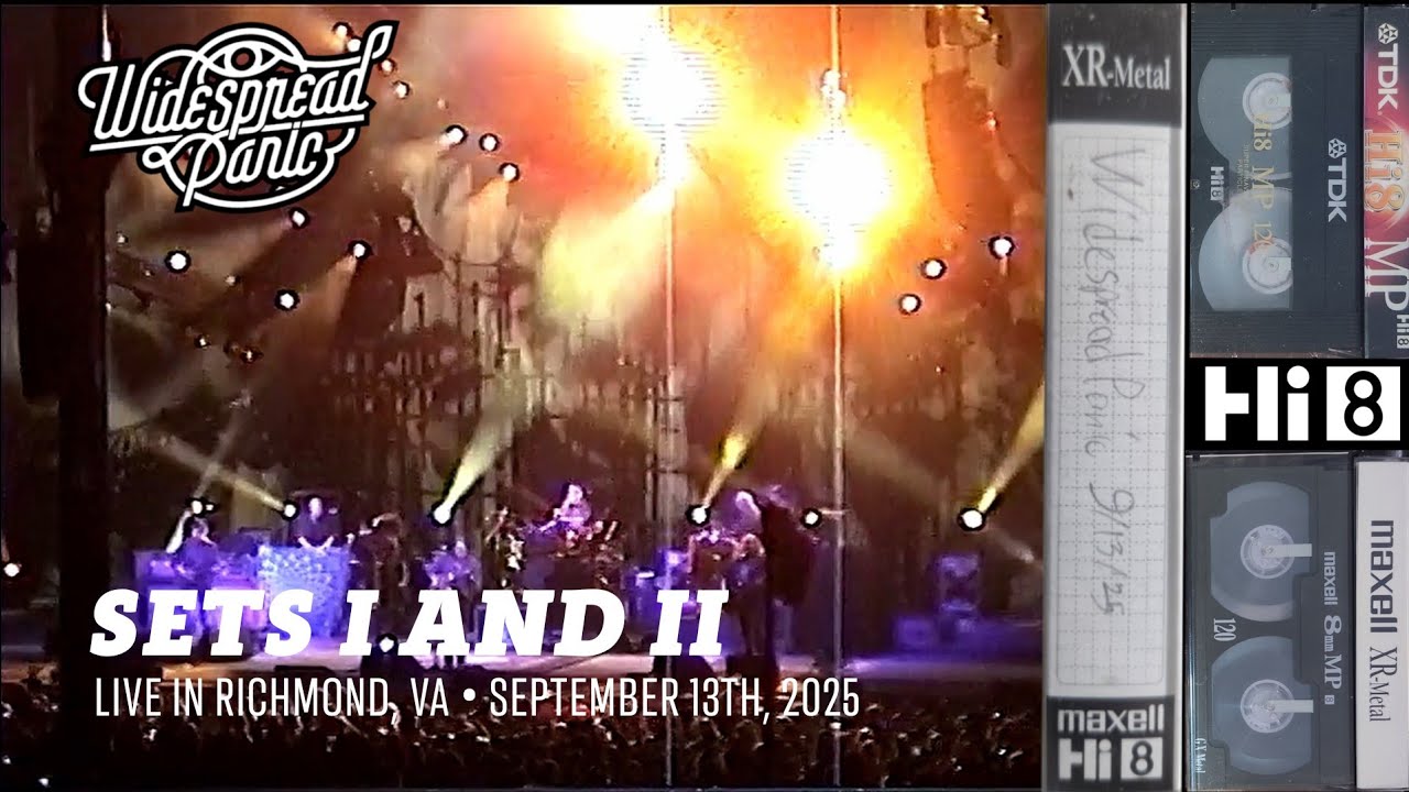 [Hi8] Widespread Panic - Full Sets I and II - 9/13/25 - Live in Richmond, VA