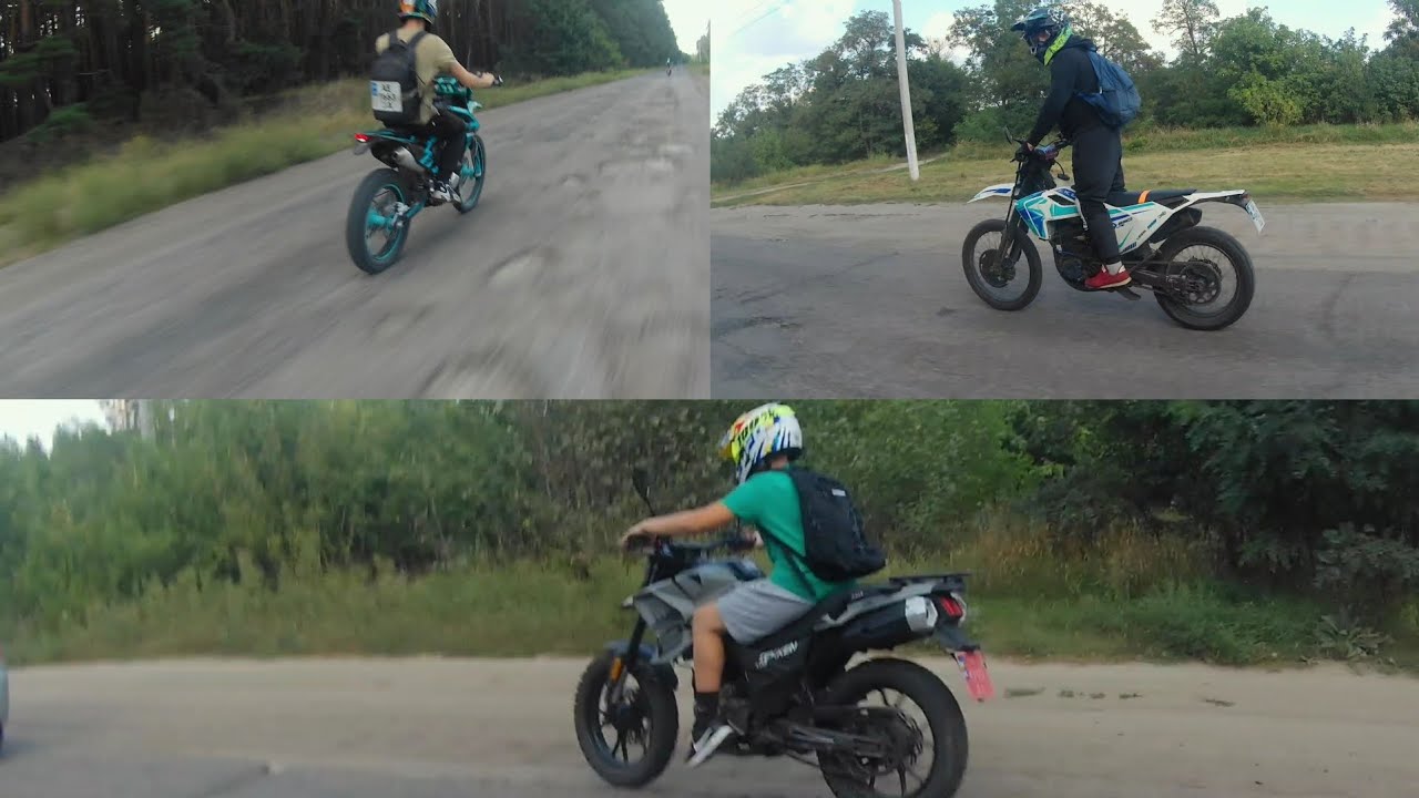 ЗРОБИВ ТЕСТ ДРАЙВ LIFAN SR 220. TEKKEN 250.R.  KOVI ADVENCE. KOVI PRO 250.