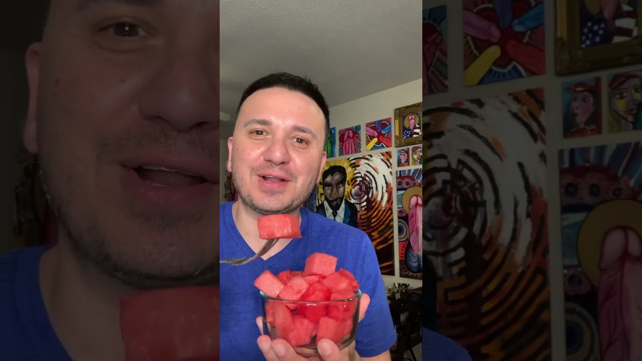 Lycopene. #shorts #mukbang #mukbangers #lycopene #sperm #fertility #watermelon #watermelonsugar #lol