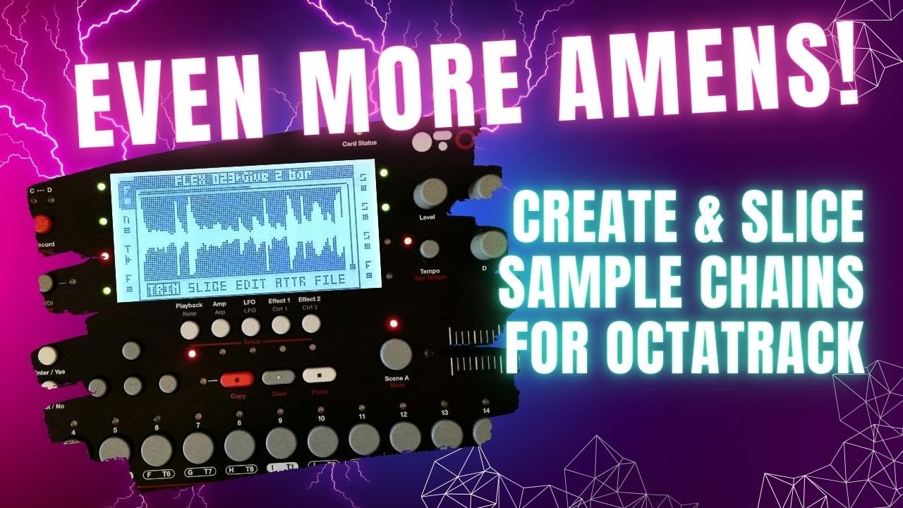 Create & Slice Amen Sample Chain | Elektron Octatrack Tutorial
