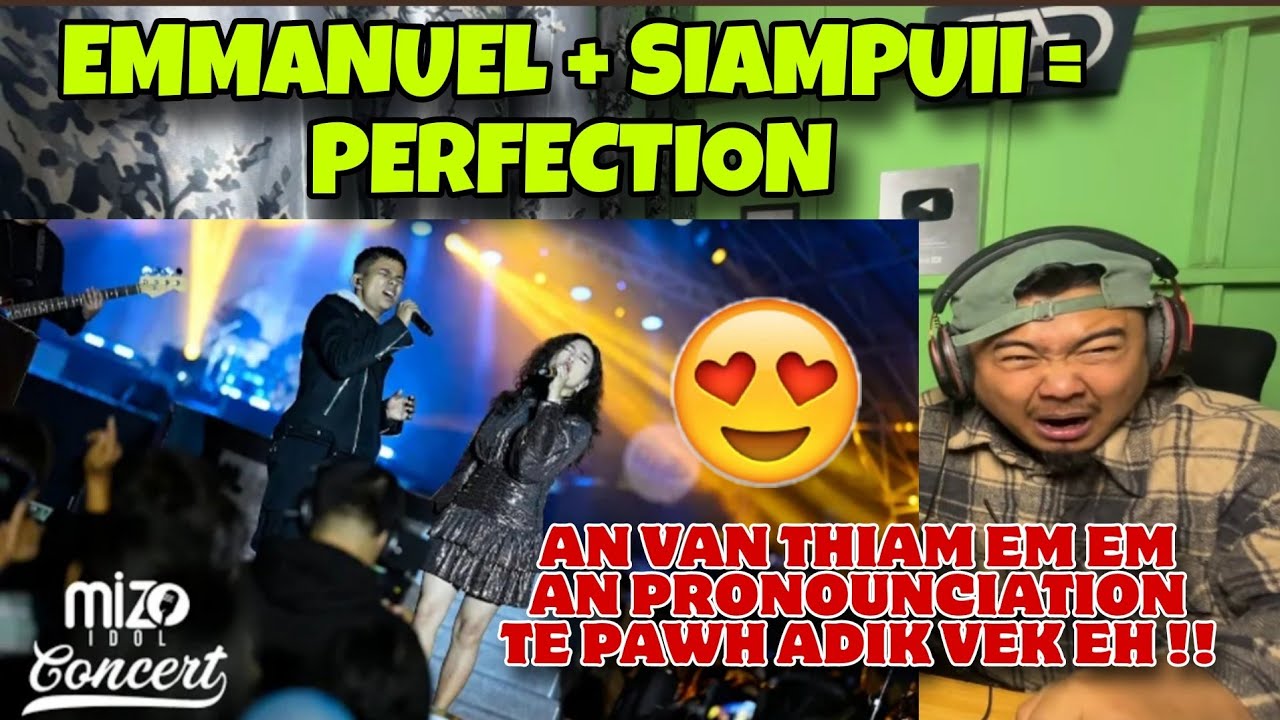 Emmanuel & Siampuii - Island in the Stream // REACTION !! 😍🔥