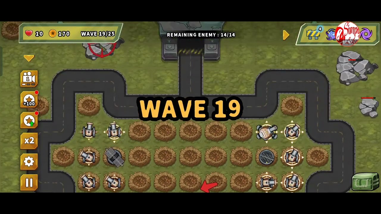 Turret Defense King Stage 14