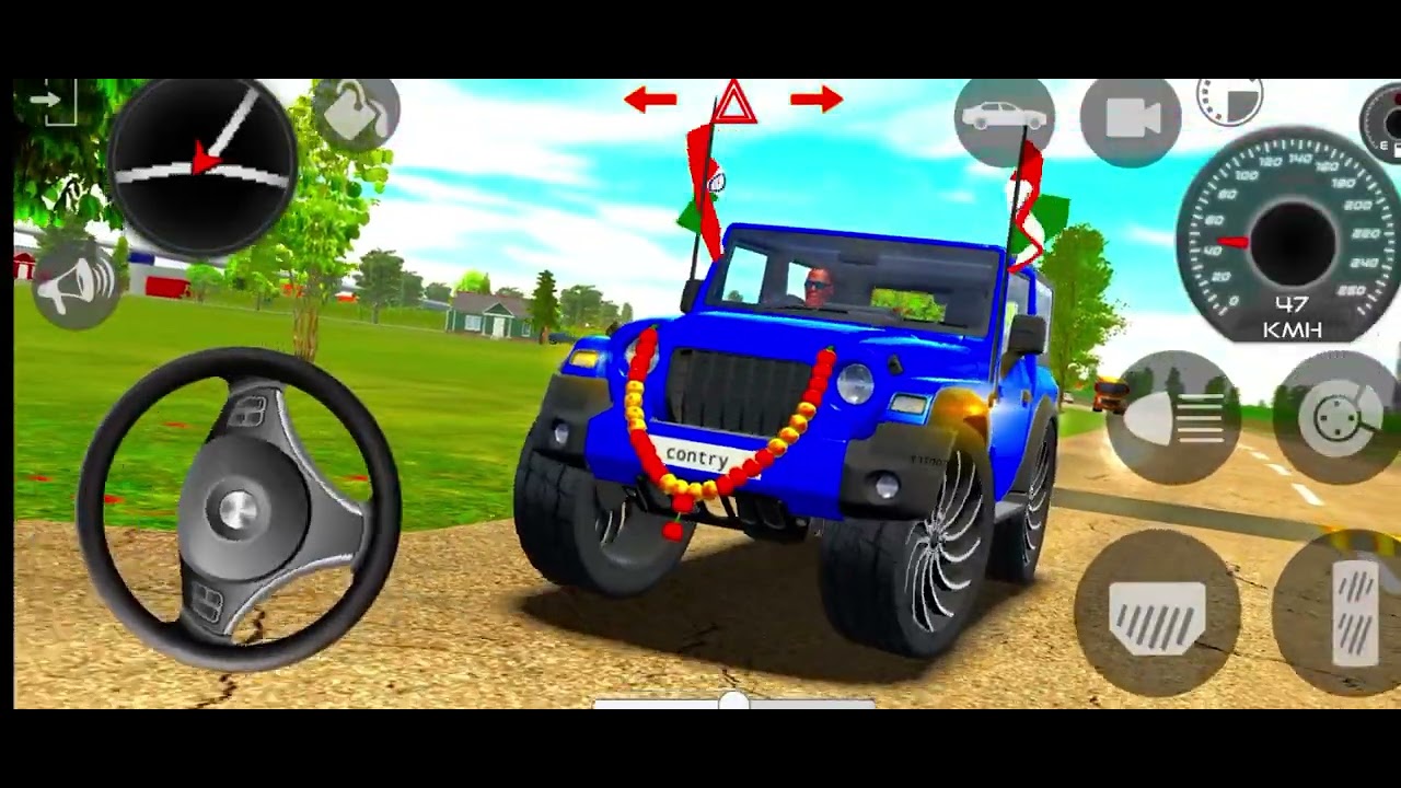 Modified Mahindra 😈 Thar cars games : indian car ( gadi wala game ) - Android gameplay 2026