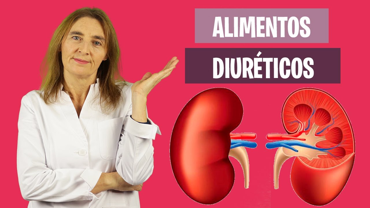 ALIMENTOS para la RETENCIÓN LÍQUIDOS | Los mejores alimentos diuréticos | Nutrición y Dietética
