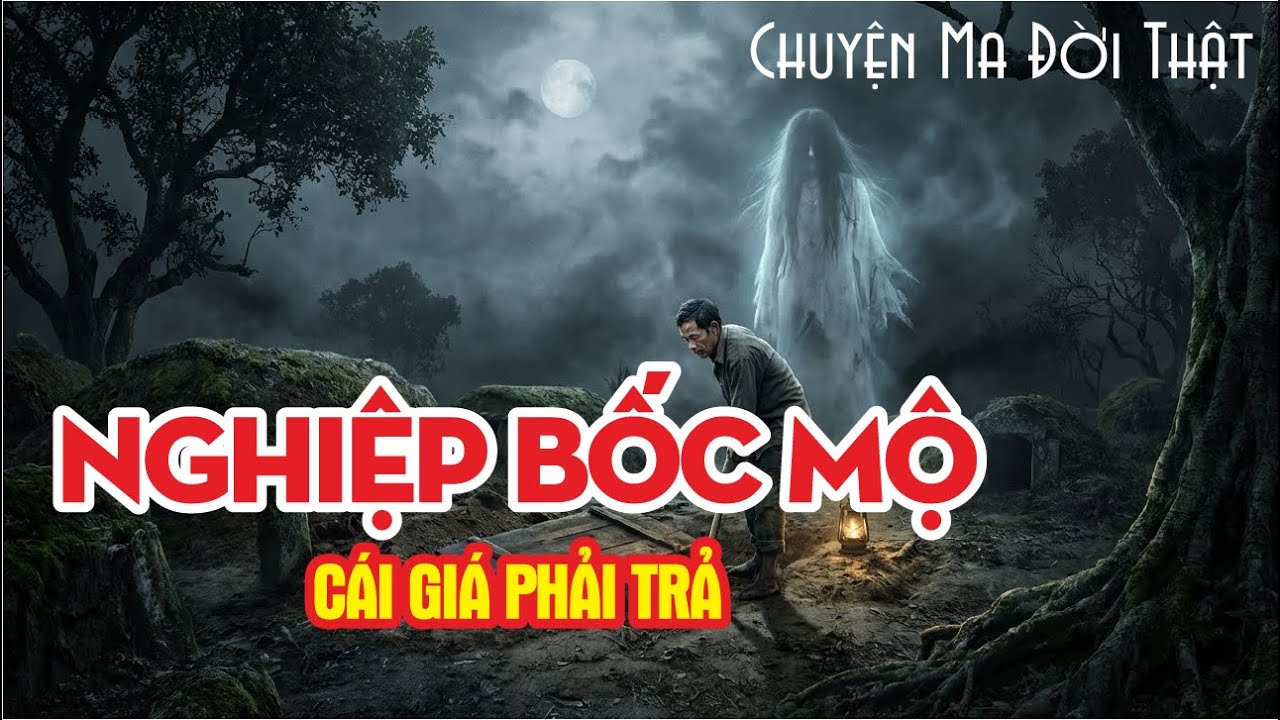 [Tập 22] Chuyện Ma Có Thật: NGHIỆP BỐC MỘ - QUẢ BÁO TỪ MỘ KẾT  - Bé Ba Kể Chuyện Ma