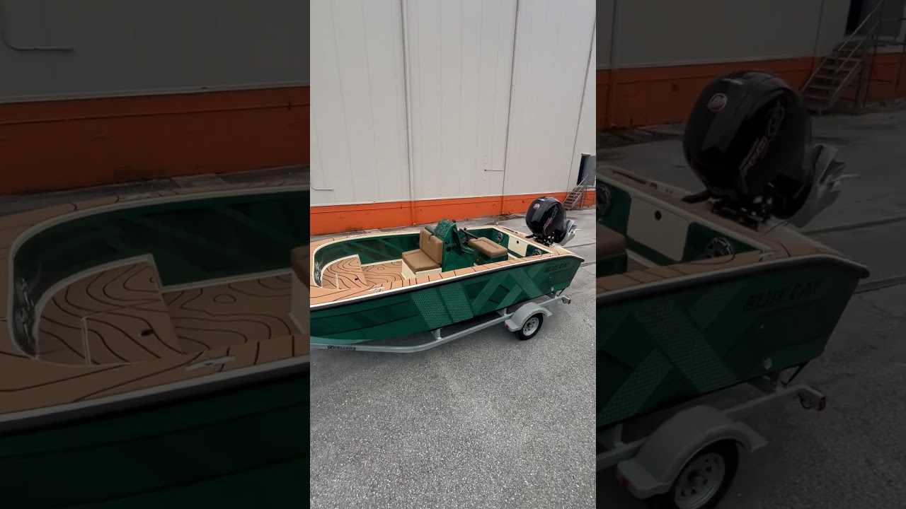 Turn Your Swag on with this Carbon Kevlar ￼BlueCat 17&rsquo; #trending #shorts #boat #views #viralvideo