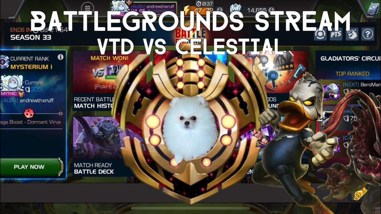 Battlegrounds Stream! Venom the Duck vs Celestial BGs