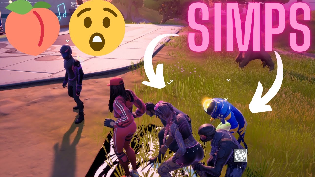 RUBY DOING PARTY HIPS vs *SUS LOBBY* IN PARTY ROYALE 🍑😱