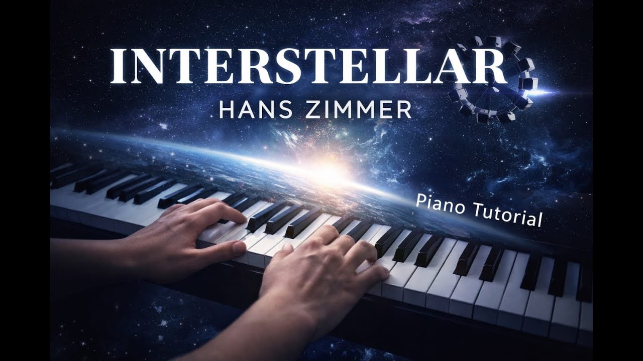 Hans Zimmer – Interstellar | Piano Tutorial (Full Version)