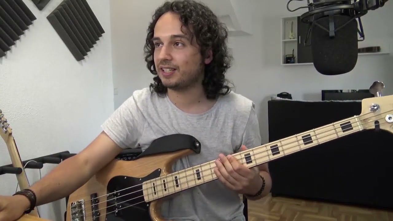 Curso de BAJO #3 - Como pisar los trastes. Primeros Ejercicios Fáciles con la Mano Izquierda.