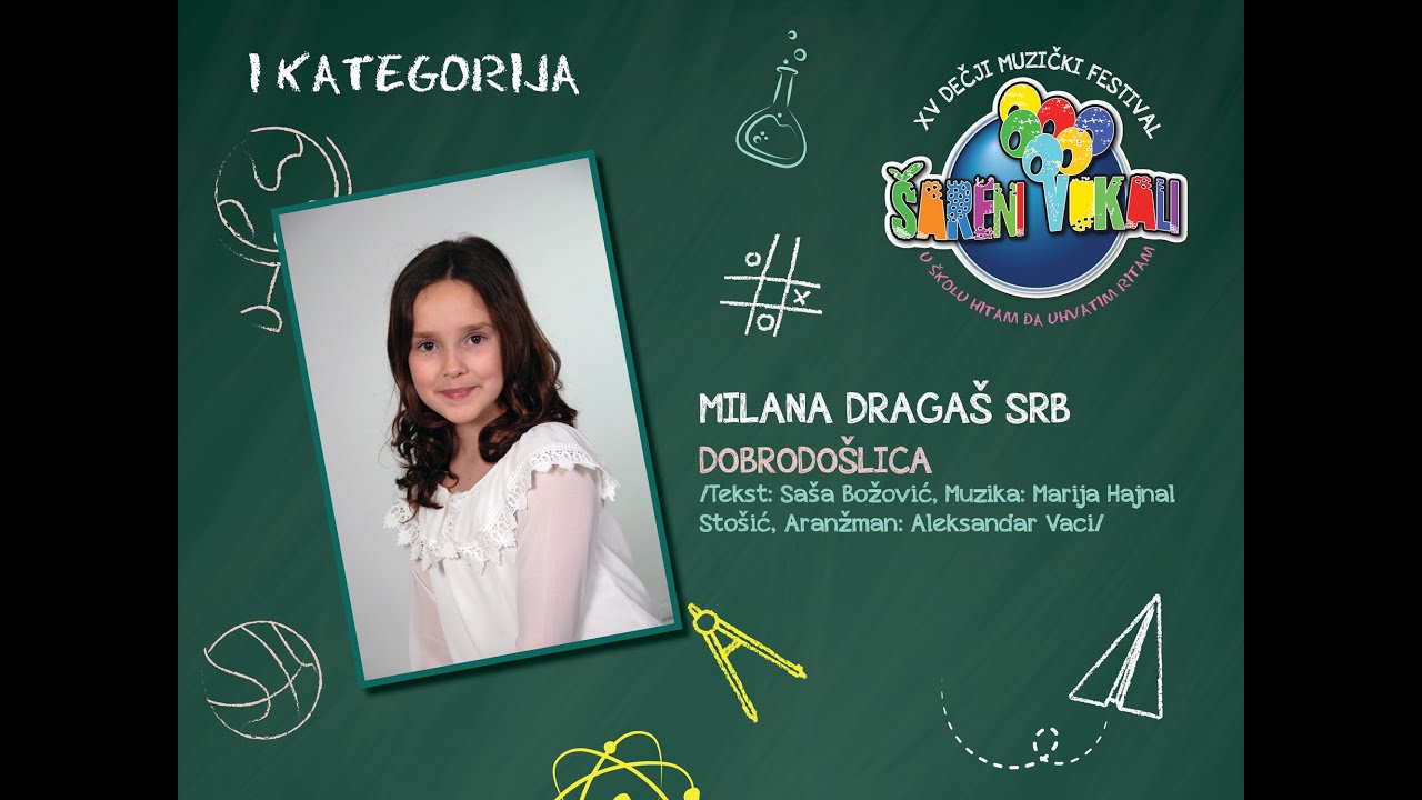 *15. FESTIVAL ŠARENI VOKALI 2025. - Milana Dragaš / Dobrodošlica