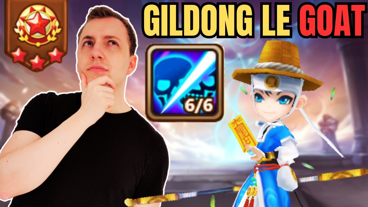 IL MALAXE SES ADVERSAIRES À COUP DE GILDONG À HAUT NIVEAU !? | Summoners war